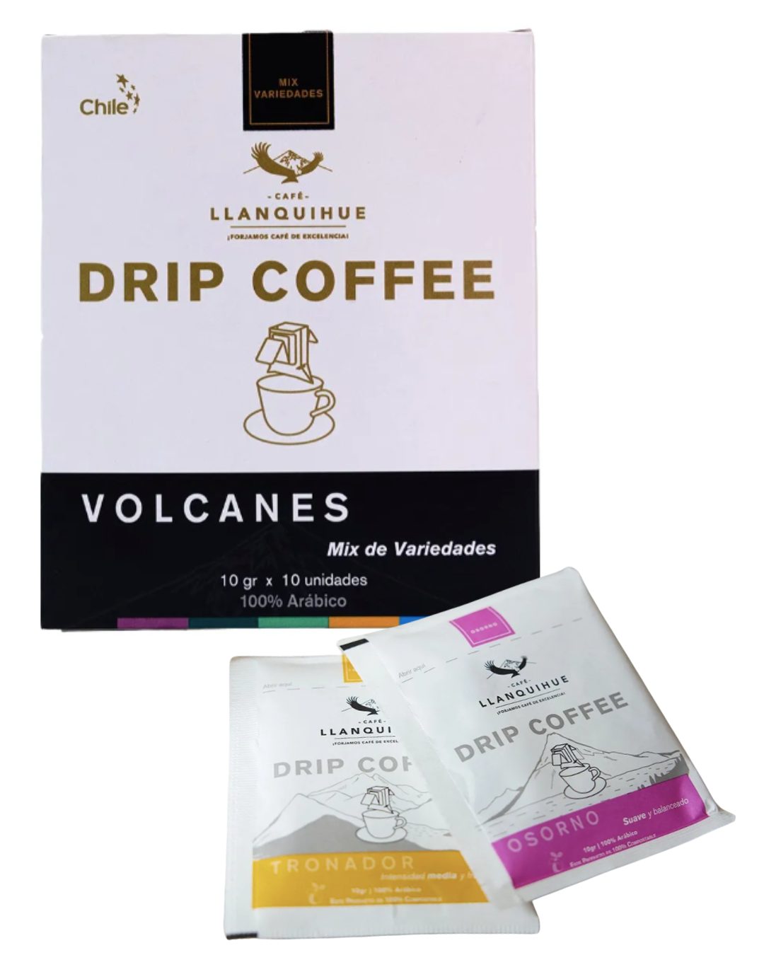 Café Llanquihue - Drip Mix Caja 10 un